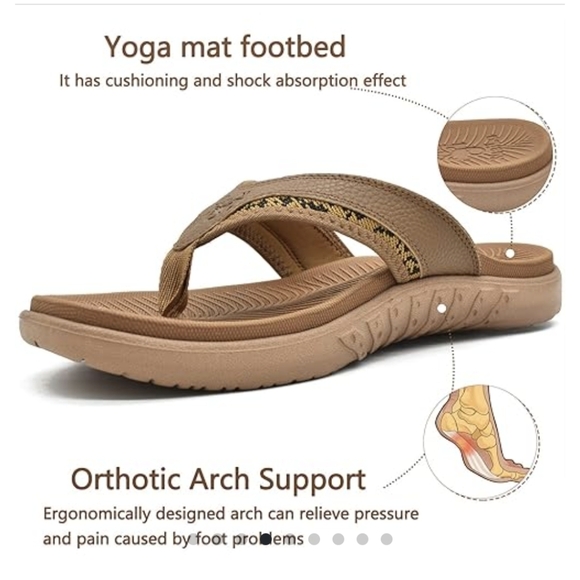 Kuailu Flip Flops - Picture 2 of 9